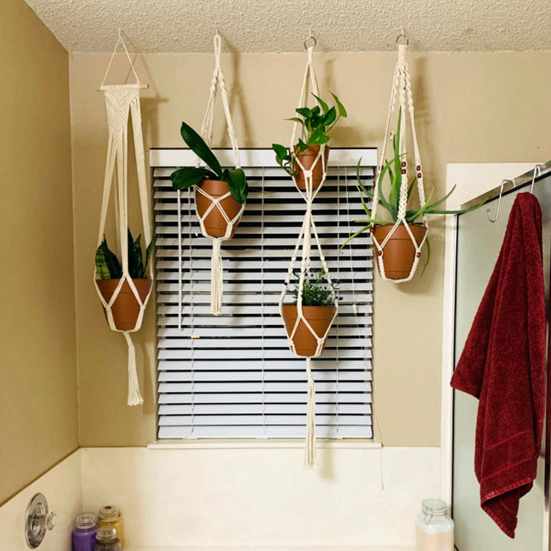 Macrame Handmade Plant Hanger Baskets