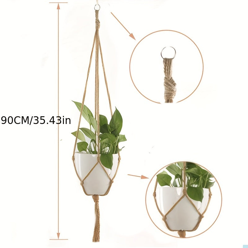 Macrame Handmade Plant Hanger Baskets