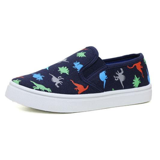 BOYS CANVAS SHOES NEW SKATE TRAINERS SLIP on CASUAL SUMMER PLIMSOLLS PUMPS SIZE