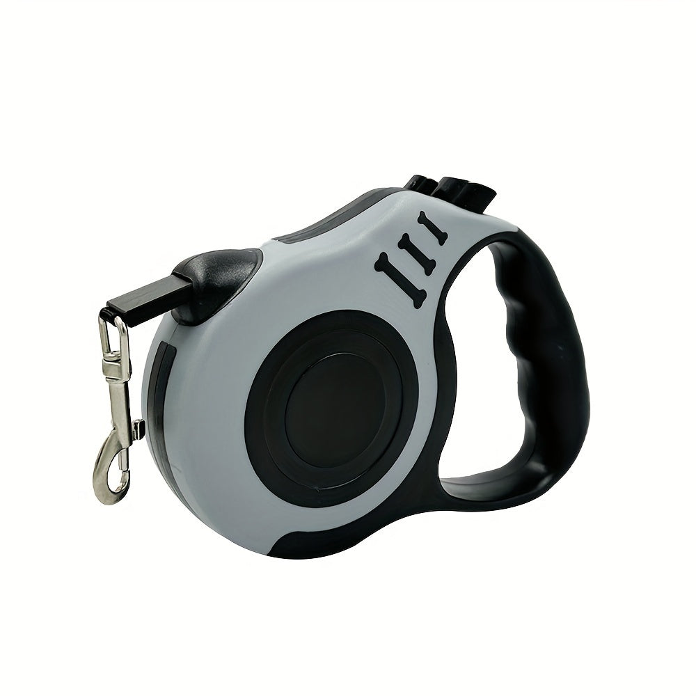 Retractable Dog Leash, Sturdy Dual-Switch Design with a One-Touch Brake And Lock Mechanism