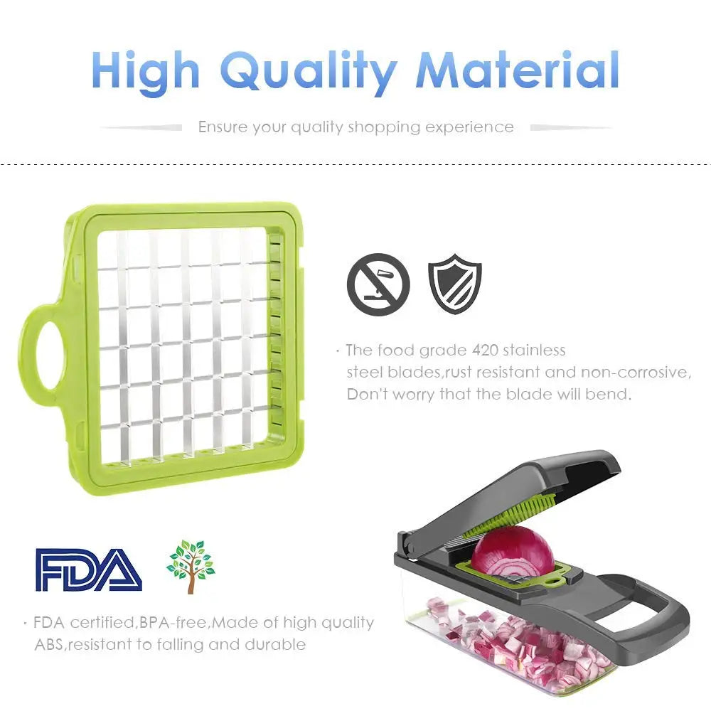 Vegetable Chopper Multifunctional Grater Cutter