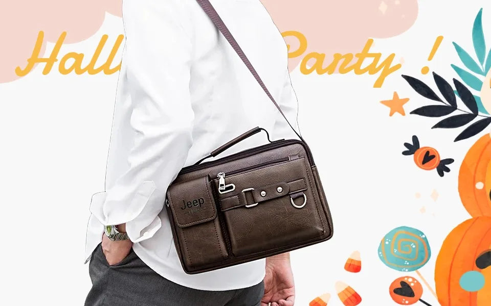 JEEP BULUO Multi-function Business Handbags