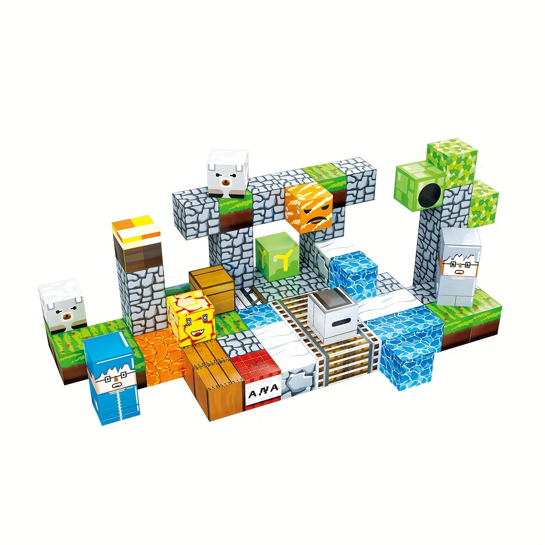 Magnetic Building Blocks Set for Youngsters