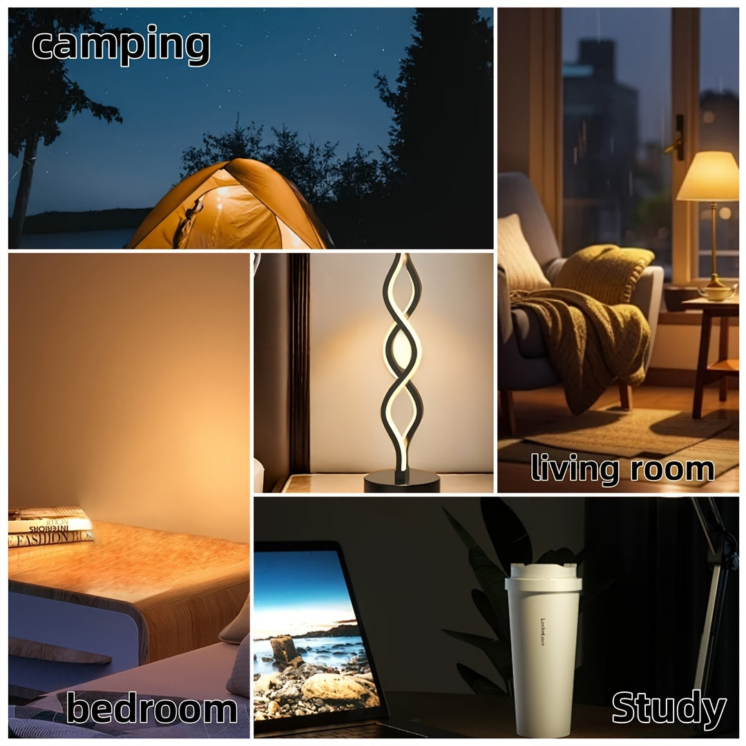 Modern Spiral LED Table Lamps