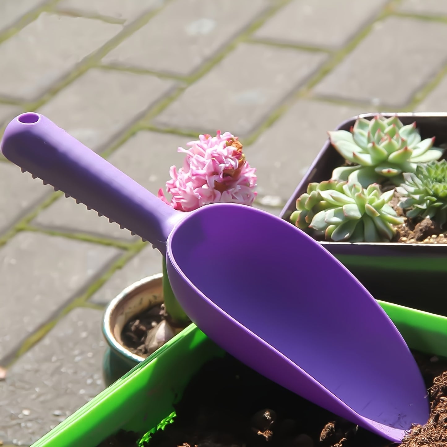 Garden Shovel, Flower Vegetables Planting Soil Loosening Shovel