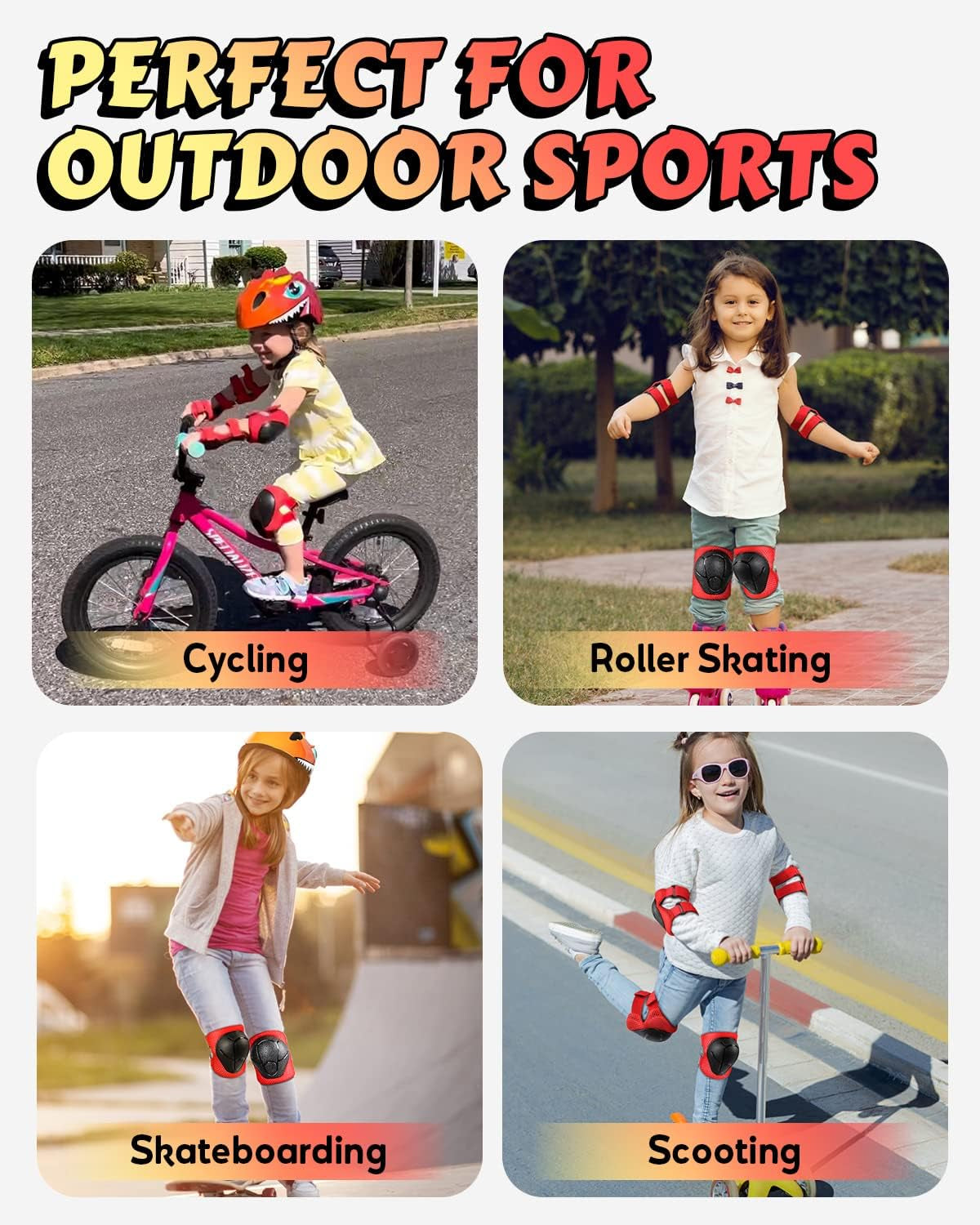 Kids Bike Helmet with Cute 3D Cartoon Design for Cycling Roller Skating Scooting Lightweight Sports Safety Helmet for Ages 3-8 Boys Girls with Size Adjustable