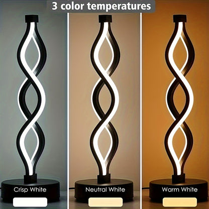 Modern Spiral LED Table Lamps
