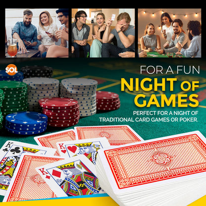 Play Standard Playing Cards – Plastic Coated Traditional Card Deck
