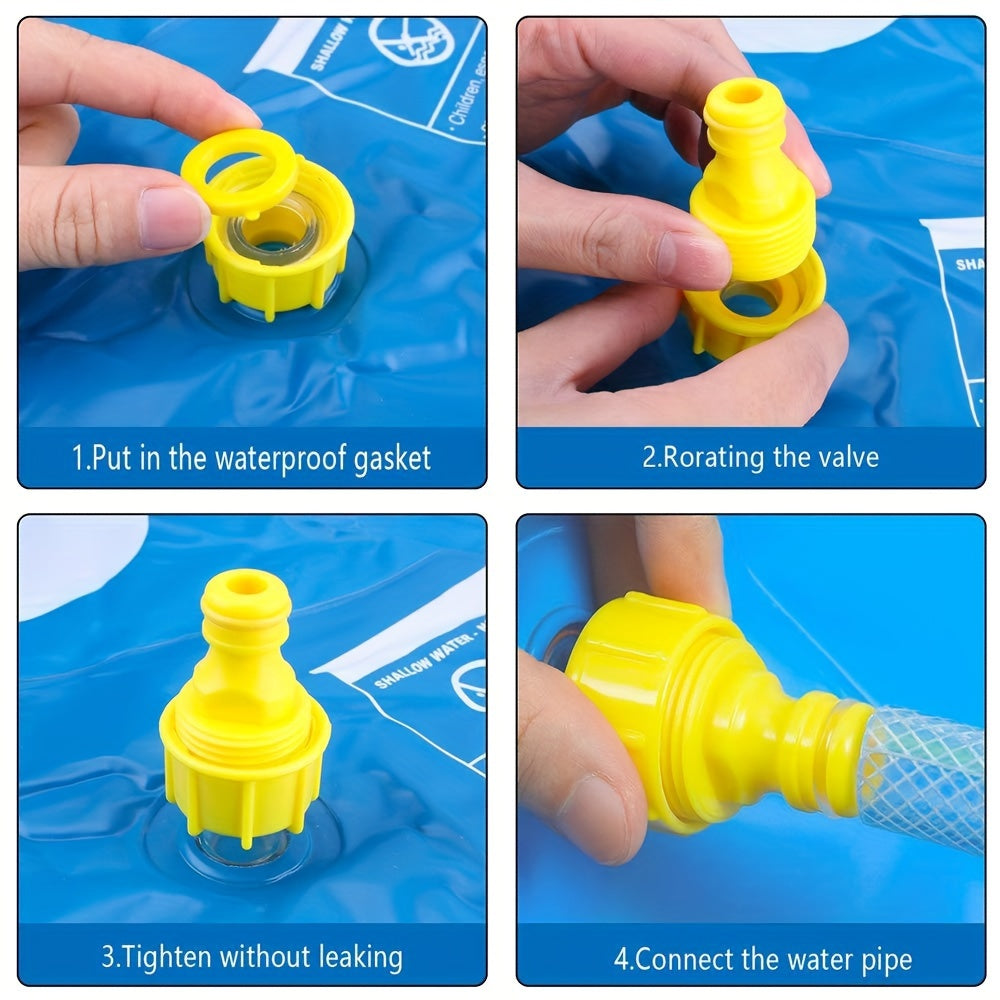 Water Sprinkler pad for Youngsters, Play A to Z Mat Outdoor Water Summer Toys