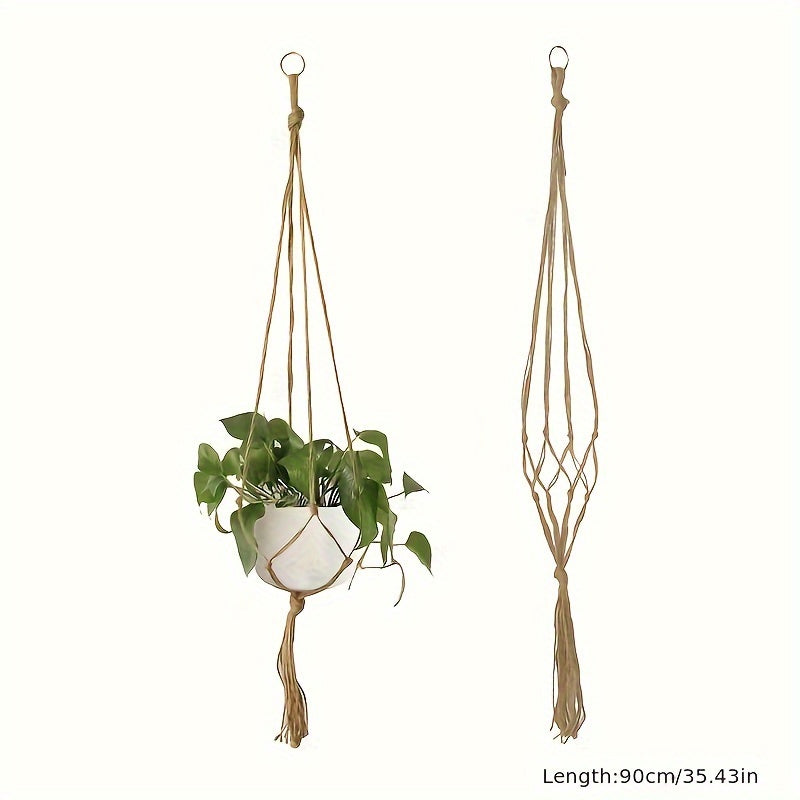 Macrame Handmade Plant Hanger Baskets