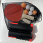Ping Pong Paddle Set, Portable Table Tennis Set With Retractable Net