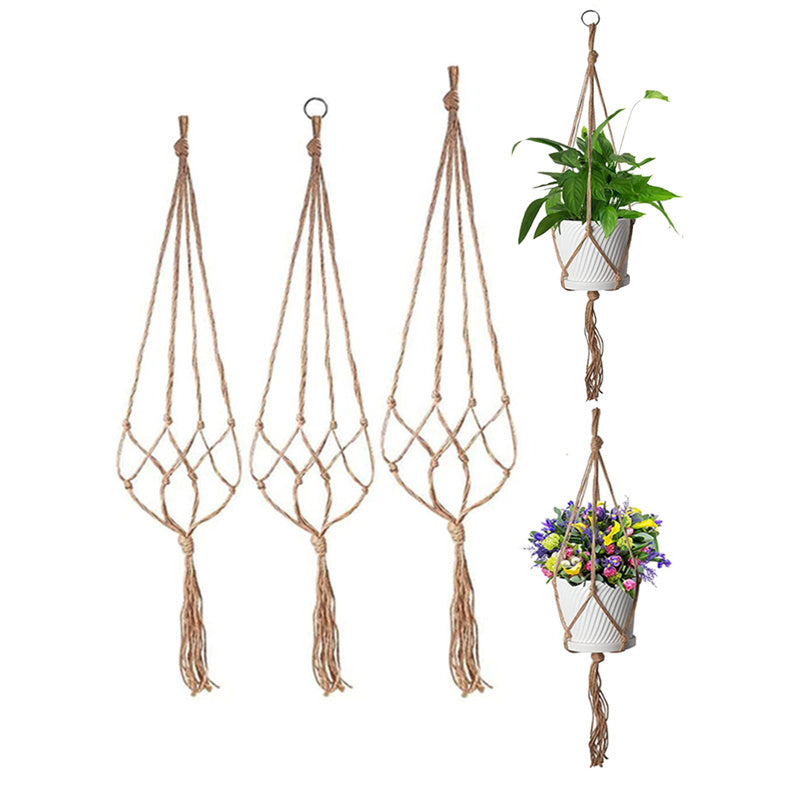 Macrame Handmade Plant Hanger Baskets
