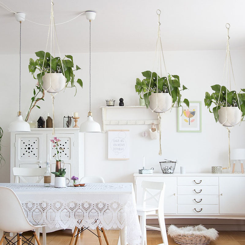 Macrame Handmade Plant Hanger Baskets