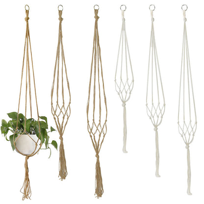 Macrame Handmade Plant Hanger Baskets