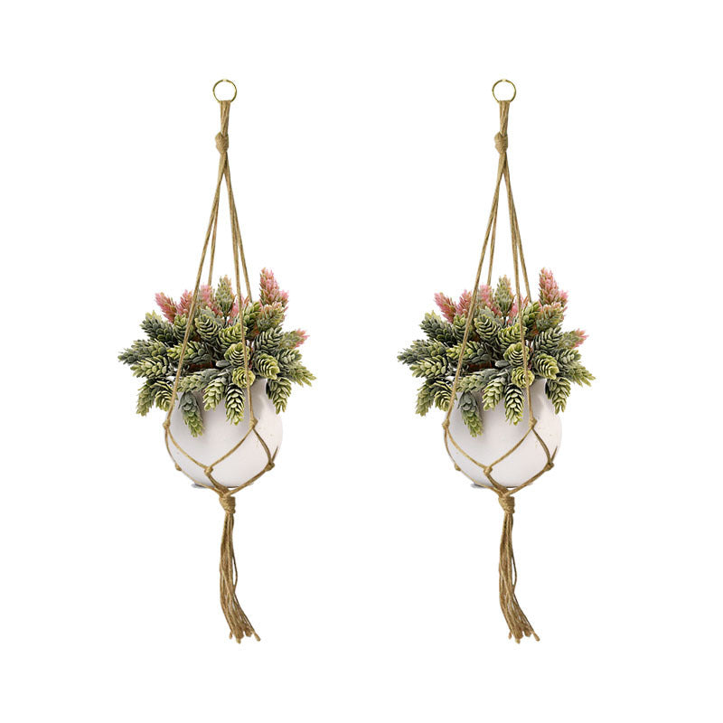 Macrame Handmade Plant Hanger Baskets