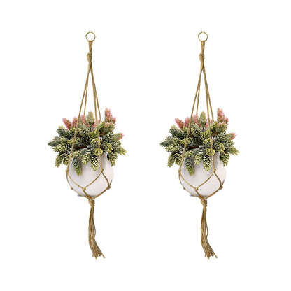 Macrame Handmade Plant Hanger Baskets