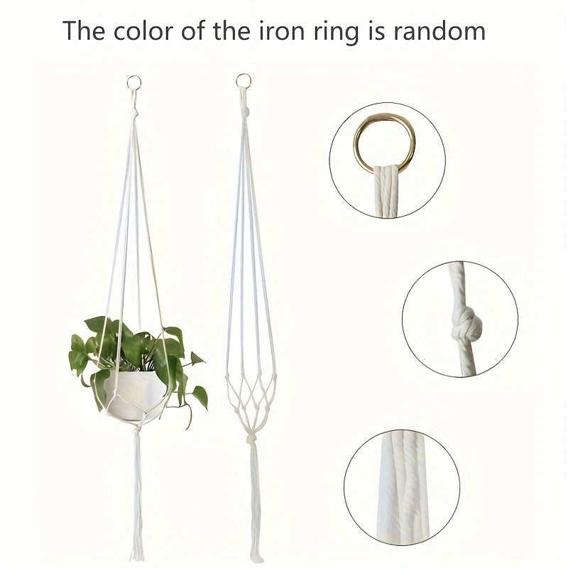 Macrame Handmade Plant Hanger Baskets