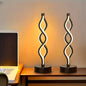 Modern Spiral LED Table Lamps