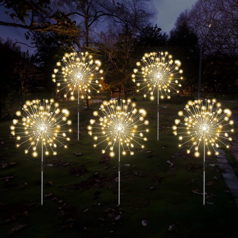 Solar LED Smart Outdoor Lighting for Patios, Gardens, Pathways & Villas
