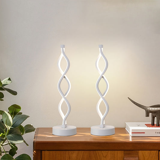 Modern Spiral LED Table Lamps