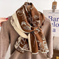Color Matching Fashion Scarf Scarf Thin Warm Scarf Talma