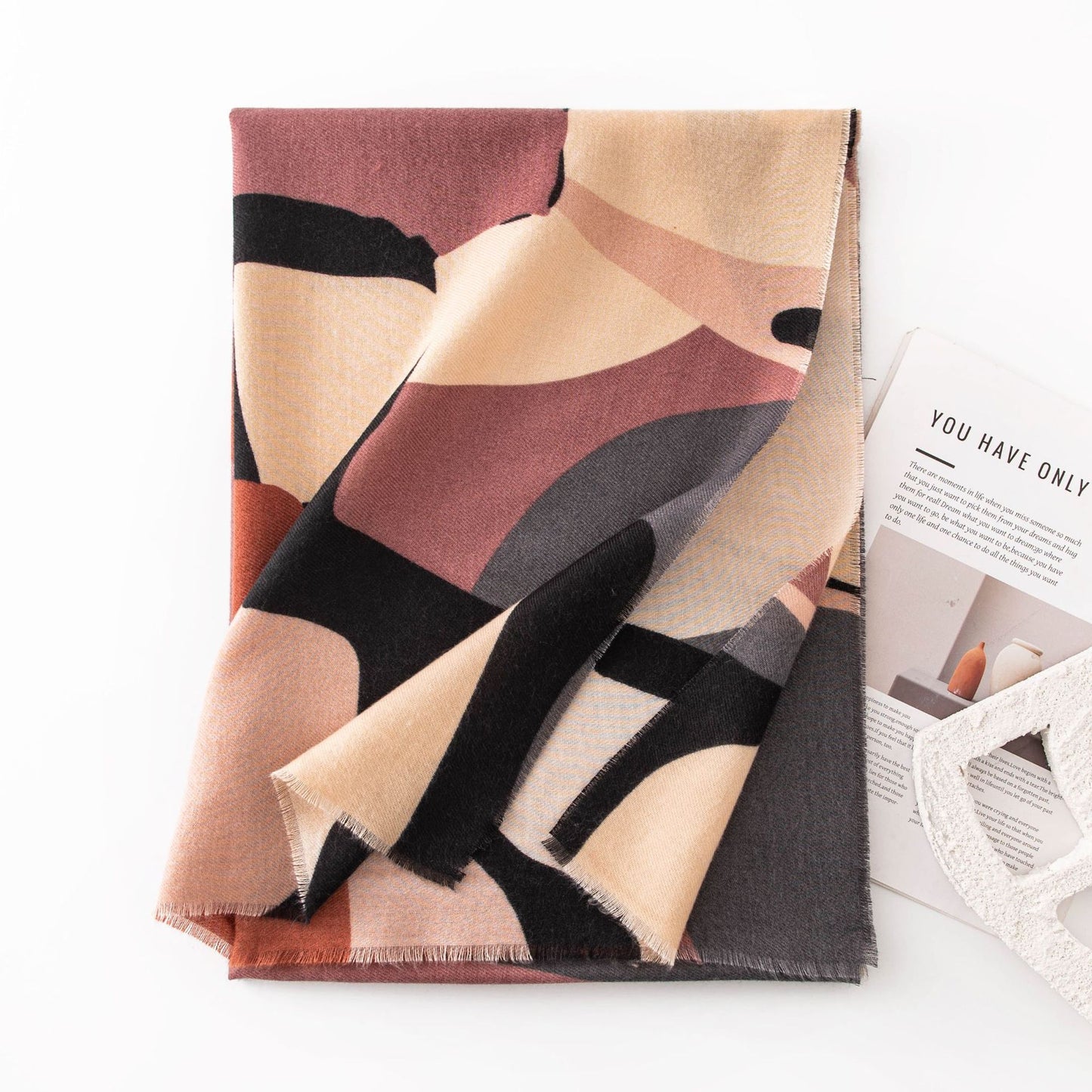 Cashmere Scarf Women's All-match Atmosphere High Sense