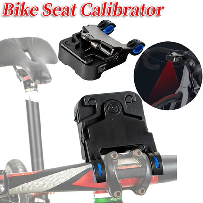 Bike Seat Calibrator Bike Tool Bicycle Handlebar Laser Aligner Seat Center Adjuster Measurement Tool Aligning Indicator Tools