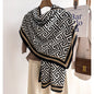 Color Matching Fashion Scarf Scarf Thin Warm Scarf Talma