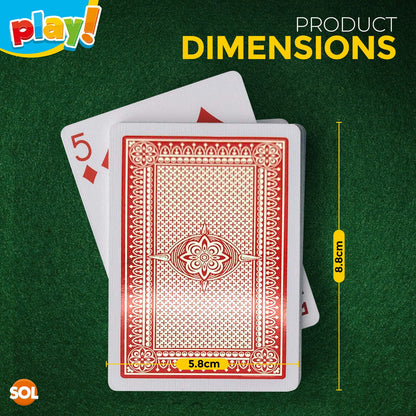 Play Standard Playing Cards – Plastic Coated Traditional Card Deck