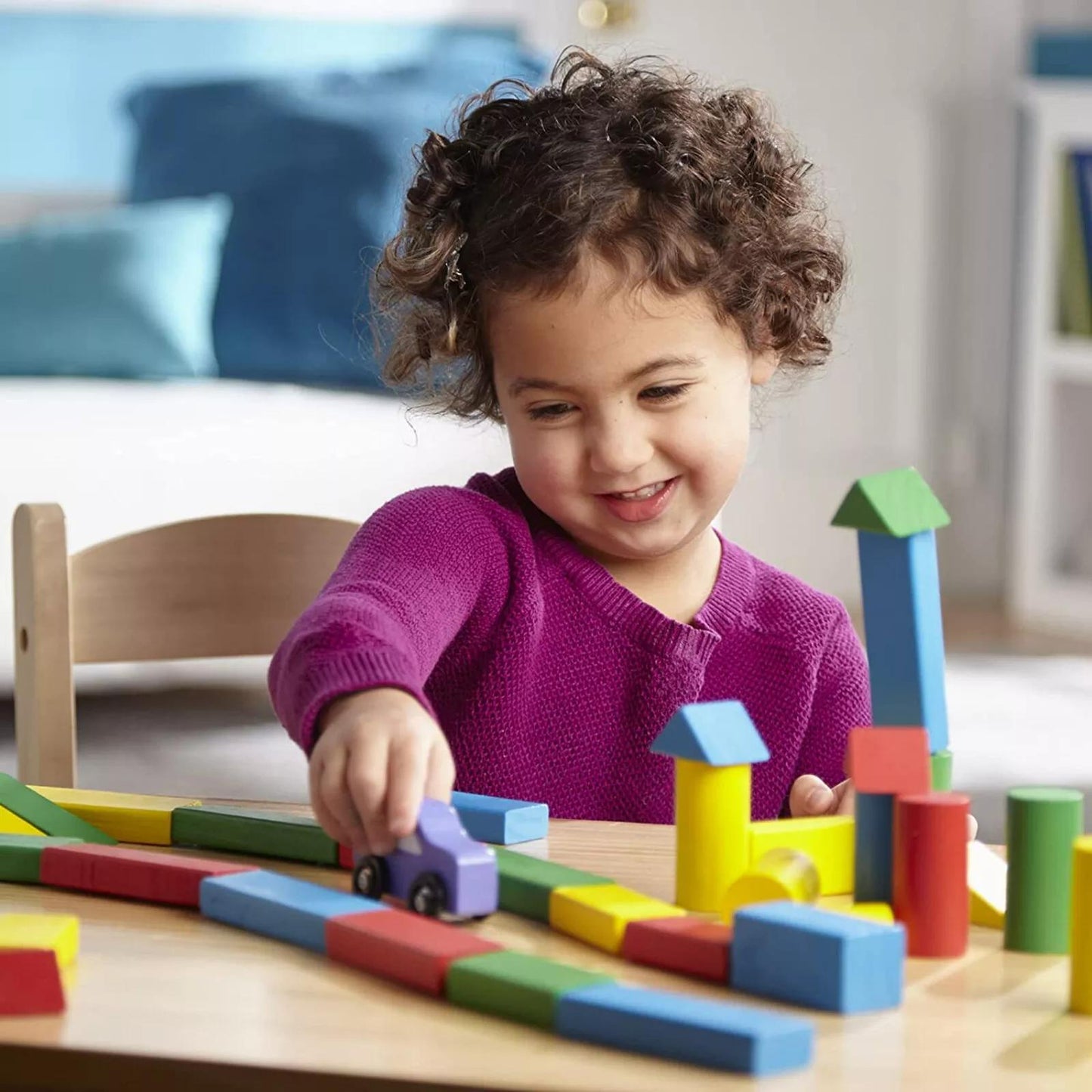 WOODEN BLOCKS CONSTRUCTION BUILDING BRICKS PIECES
