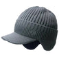 Warm Ear Protection Hat Men's Thickened Woolen Cap
