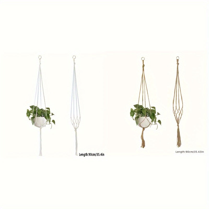 Macrame Handmade Plant Hanger Baskets
