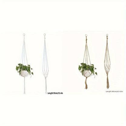 Macrame Handmade Plant Hanger Baskets