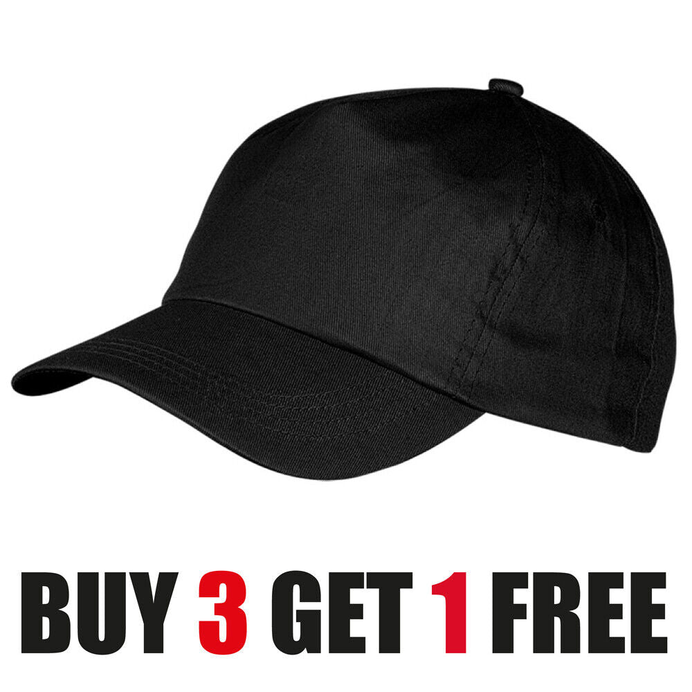 Baseball Cap Mens Womens Adjustable Plain Adults Summer Classic Sports Sun Hat