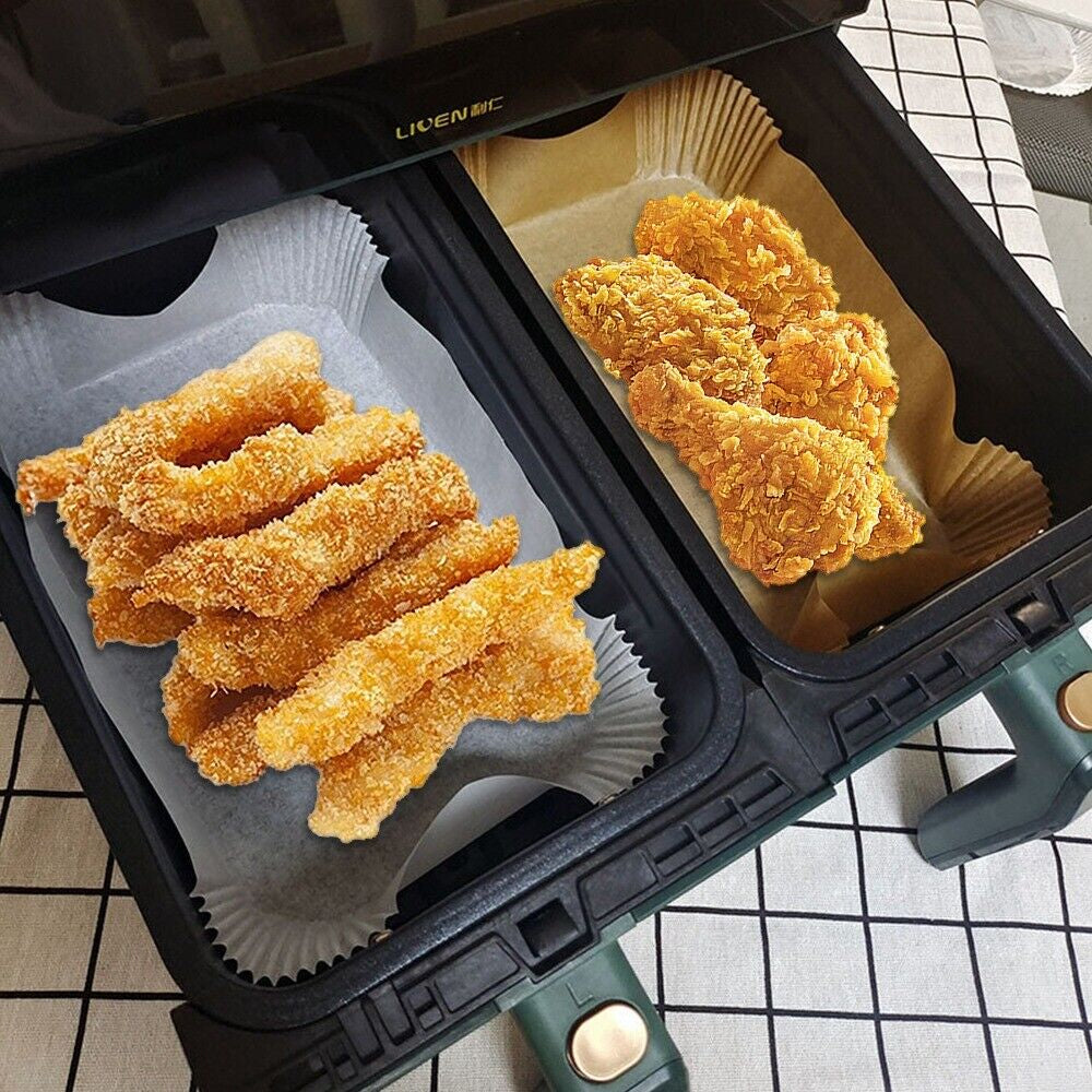 Disposable Air Fryer Paper Liners, Air Fryer Non-Stick Accessories UK