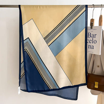 Color Matching Fashion Scarf Scarf Thin Warm Scarf Talma