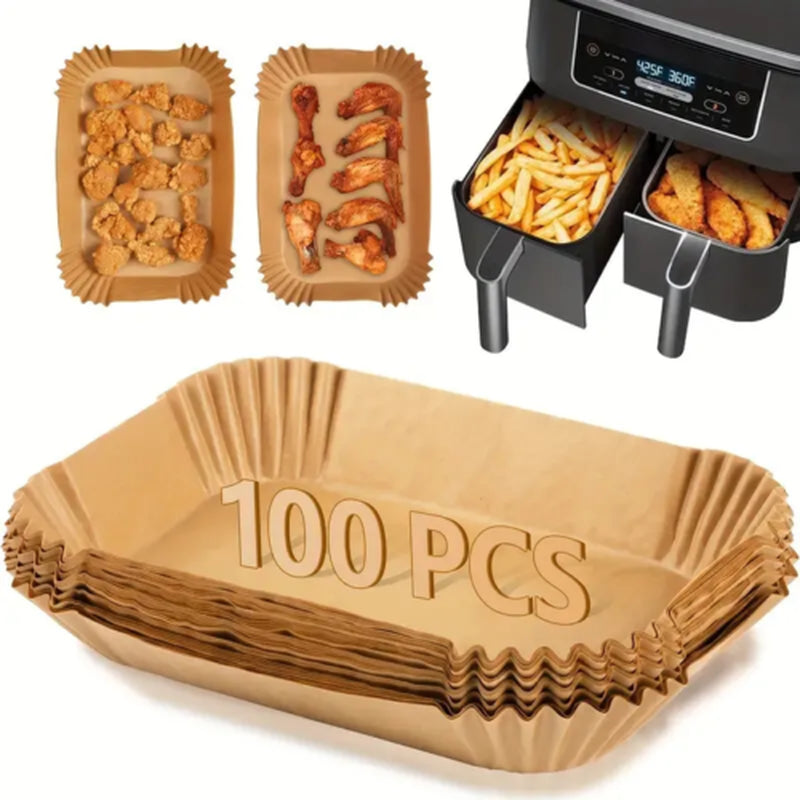 Disposable Air Fryer Paper Liners, Air Fryer Non-Stick Accessories UK