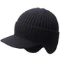 Warm Ear Protection Hat Men's Thickened Woolen Cap