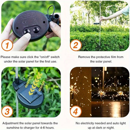 Solar LED Smart Outdoor Lighting for Patios, Gardens, Pathways & Villas