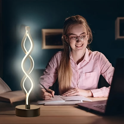 Modern Spiral LED Table Lamps