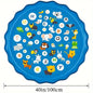 Water Sprinkler pad for Youngsters, Play A to Z Mat Outdoor Water Summer Toys