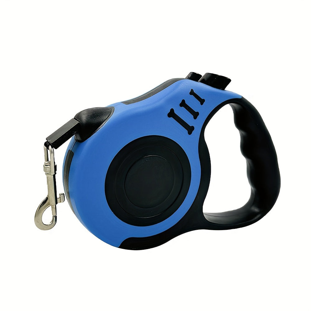 Retractable Dog Leash, Sturdy Dual-Switch Design with a One-Touch Brake And Lock Mechanism