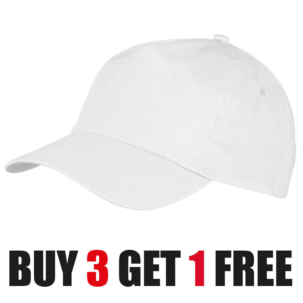 Baseball Cap Mens Womens Adjustable Plain Adults Summer Classic Sports Sun Hat