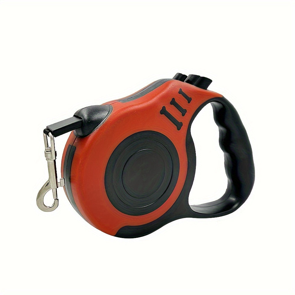 Retractable Dog Leash, Sturdy Dual-Switch Design with a One-Touch Brake And Lock Mechanism