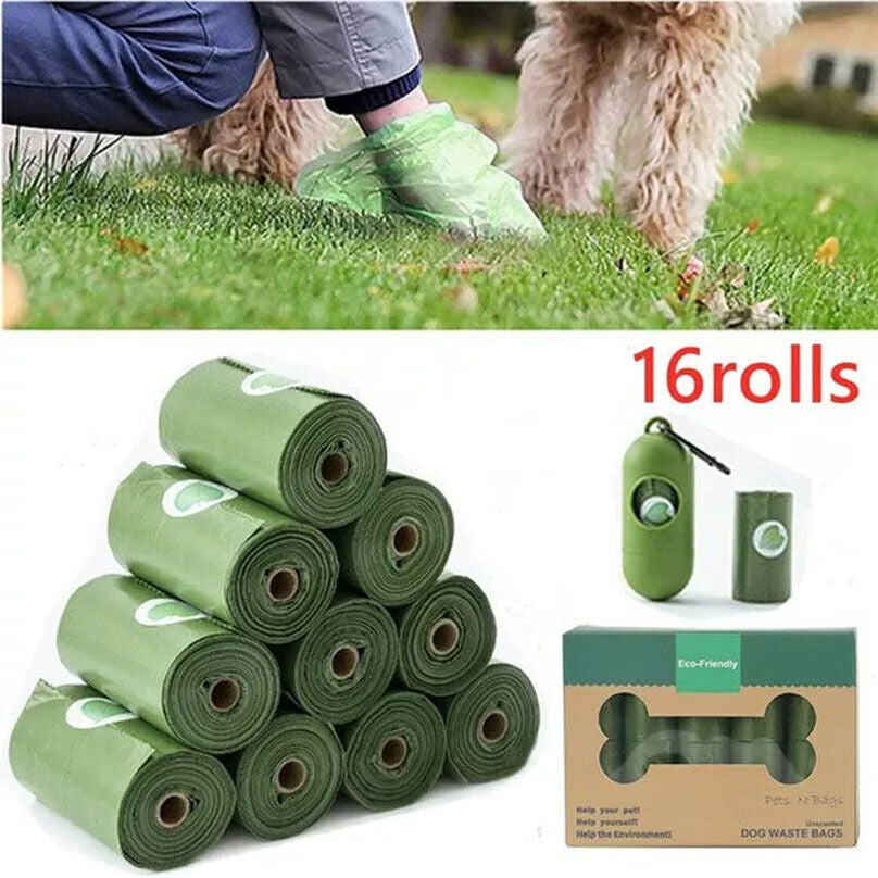 Biodegradable Dog Poo Bags Scented Pet Poo Waste Bags Degradable Garbage Bag