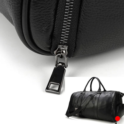 Genuine Leather Travel Bag For Men Women