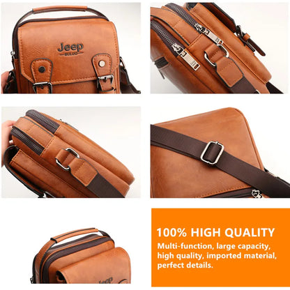 JEEP BULUO Multi-function Business Handbags