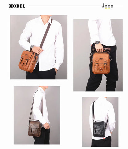 JEEP BULUO Multi-function Business Handbags
