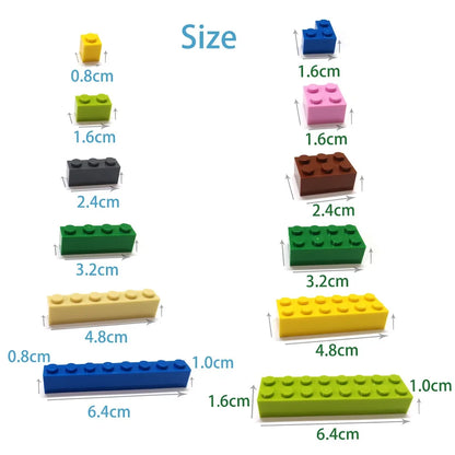 Building Blocks Thin Figures Bricks Lamp