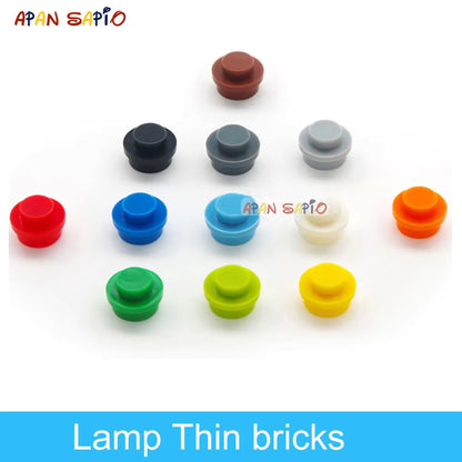 Building Blocks Thin Figures Bricks Lamp